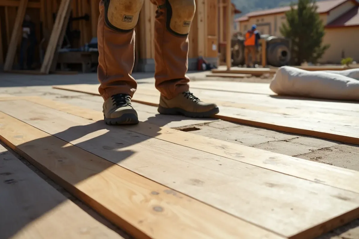 Scope and materials laid out for lvp & lvt flooring in Idaho Falls