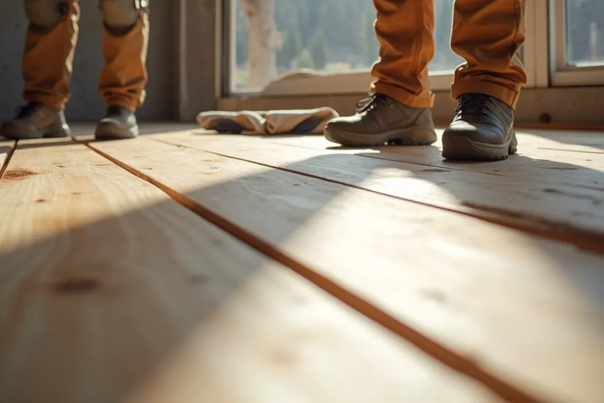 Scope and materials laid out for fast move-in flooring in Idaho Falls