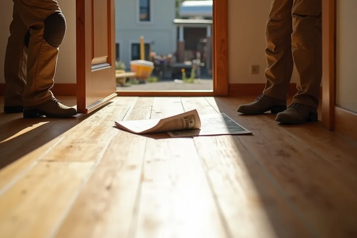 Seasonal entry condition in a Lincoln, Idaho home